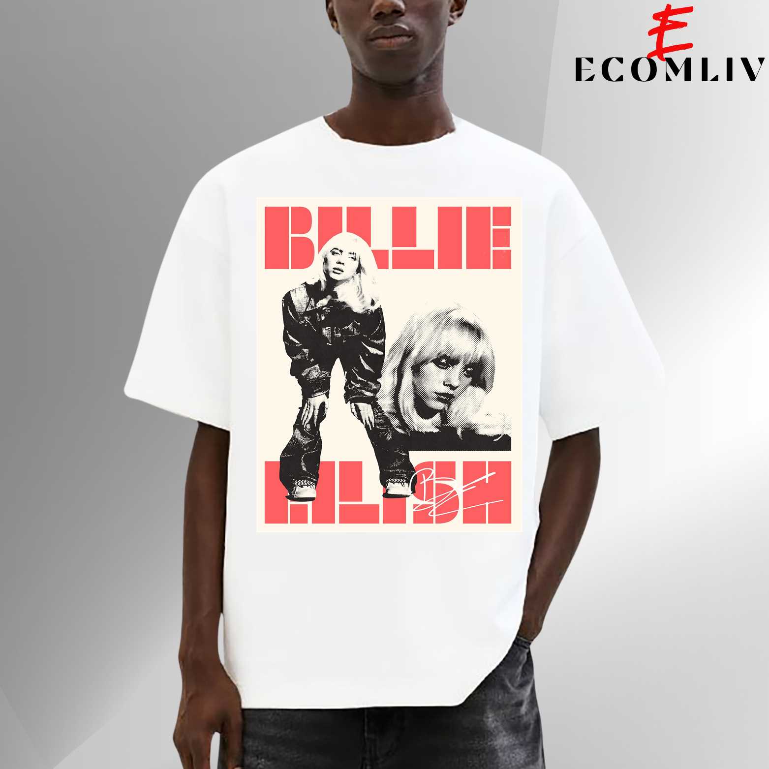 Billie Eilish Graphic T-Shirt, Streetwear Unisex Tee, Pop Music Shirt